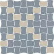 Kép 1/2 - Modernizm Blue mozaik mix padlóburkoló 30,9x30,9x0,6 cm