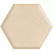 Kép 1/2 - SERENE Beige Hexagon falburkoló 19,8x17,1x0,9 cm