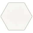 Kép 1/2 - SHINY LINES Bianco Hexagon falburkoló 19,8x17,1x0,75 cm