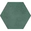 Kép 1/2 - Arté Burano Green Hex falburkoló dekor 11x12,5 cm