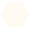 Kép 1/2 - Arté Burano White Hex falburkoló dekor 11x12,5 cm