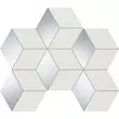 Kép 1/2 - Arté Perla White Mosaic falburkoló dekor 22,1x28,9 cm