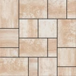 Kép 1/3 - Semmelrock Citytop+ kombi barna-fehér  (10x20,20x20,30x20)x6 cm