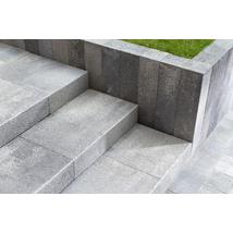 Leier Castrum 24 lépcsőblokk füstantracit melírozott