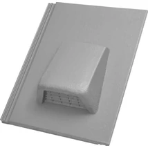 Textura Novo szellőzőcserép platina