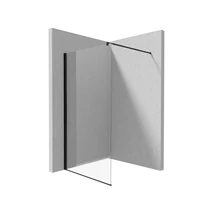 Deante Kerria Plus Nero walk-in zuhanyfal, 110 cm x 200 cm