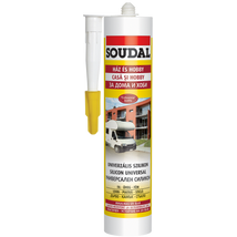 SOUDAL universalis szilikon 280 ml  fehér