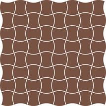 Modernizm Brown mozaik padlóburkoló 30,9x30,9x0,6 cm