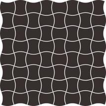 Modernizm Nero mozaik padlóburkoló 30,9x30,9x0,6 cm