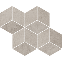 PURE CITY Grys Hexagon Mozaik falburkoló 20,4x23,8x0,6 cm