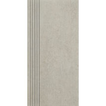 RINO Grys matt lépcsőlap 29,8x59,8x1 cm