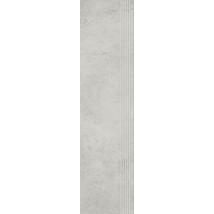 SCRATCH Bianco matt lépcsőlap 29,8x119,8x1 cm