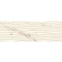 SERENE Bianco Struktura matt falburkoló 25x75x0,9 cm