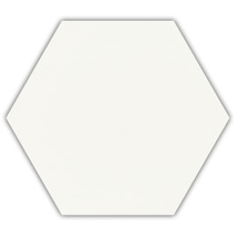 SHINY LINES Bianco Hexagon falburkoló 19,8x17,1x0,75 cm