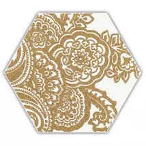 SHINY LINES Gold Hexagon Inserto B falburkoló 19,8x17,1x0,75 cm