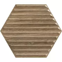 WOODSKIN Wood Hexagon B falburkoló 19,8x17,1x0,9 cm