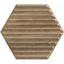 WOODSKIN Wood Hexagon B falburkoló 19,8x17,1x0,9 cm