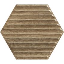 WOODSKIN Wood Hexagon B falburkoló 19,8x17,1x0,9 cm