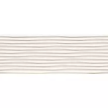 Tubadzin Unit Plus White STR 2 falburkoló dekor 32,8x89,8 cm