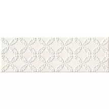 Arté Blanca Bar White C falburkoló dekor 7,8x23,7 cm