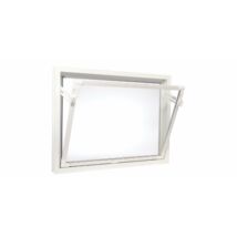 Aco SELF bukó ablak 80x50cm egyszerű üvegezéssel fehér