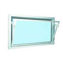 Aco SELF bukó ablak 60x40cm hőszigetelt üvegezéssel fehér