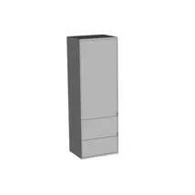 PANDORA P 1301 WH(FEHÉR) kiegészítő szekrény ajtóval és fiókkal
