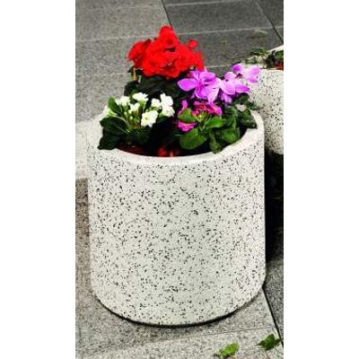 Leier virágtartó dézsa 60cm Euroline finommosott Berlin