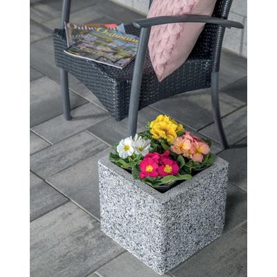 Leier virágtartó láda 30cm Euroline finommosott Rome