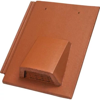 Textura Novo szellőzőcserép téglavörös