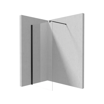 Deante Kerria Plus Nero walk-in zuhanyfal, 100 cm x 200 cm