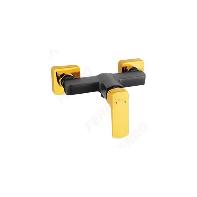 Ferro Vitto Verdeline Black/Gold zuhanycsaptelep