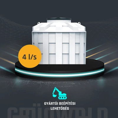 Grünwald Zsírleválasztó berendezés  4 l/s