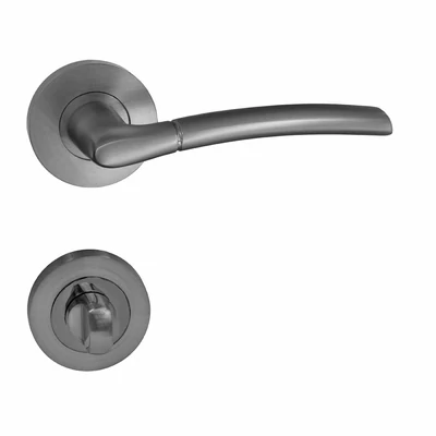 BASIC VESTA ANTRACIT ROZETTÁS KILINCS WC zárral
