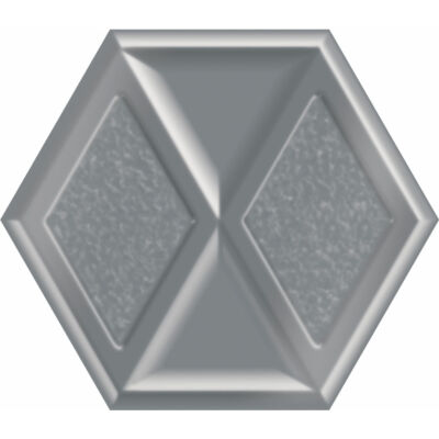 MORNING Silver Hexagon falburkoló 19,8x17,1x0,8 cm
