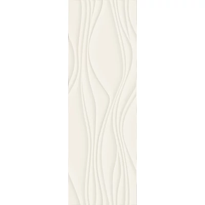 NEVE Bianco Sruktura falburkoló 25x75x0,9 cm