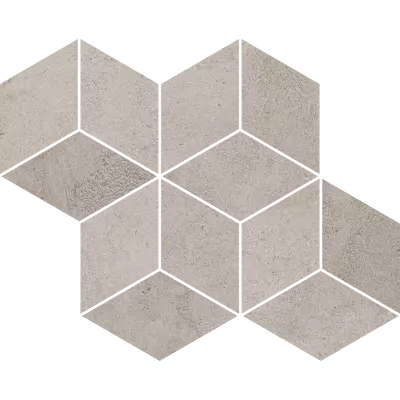 PURE CITY Grys Hexagon Mozaik falburkoló 20,4x23,8x0,6 cm