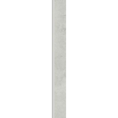 SCRATCH Bianco matt padlóburkoló szegély 7,2x59,8x1 cm