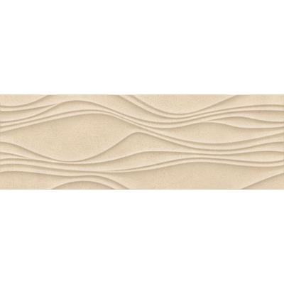 SERENE Beige Struktura matt falburkoló 25x75x0,9 cm