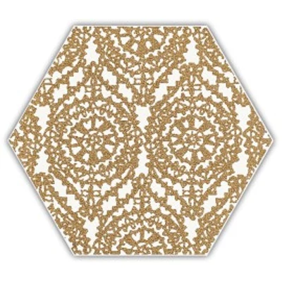 SHINY LINES Gold Hexagon Inserto A falburkoló 19,8x17,1x0,75 cm