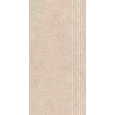 SUNNYDUST Light Beige matt lépcsőelem 29,8x59,8x0,9 cm
