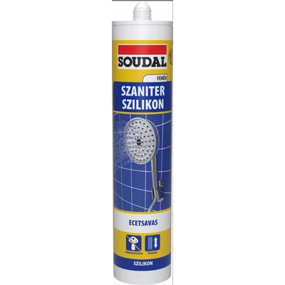 SOUDAL szaniter neutrális szilikon fehér 280 ml