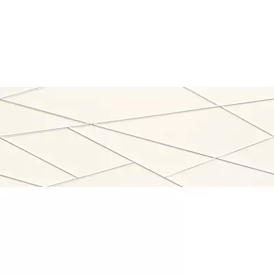 Tubadzin House of Tones White Dekor falburkoló 32,8x89,8 cm