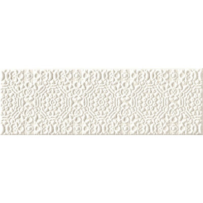 Arté Blanca Bar White D falburkoló dekor 7,8x23,7 cm