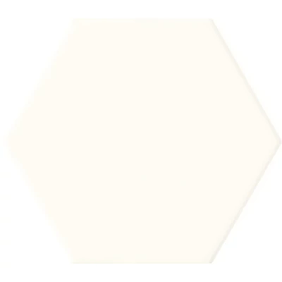 Arté Burano White Hex falburkoló dekor 11x12,5 cm