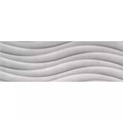 Valore Milano Soft Grey Wave dekor falburkoló 25x75 cm
