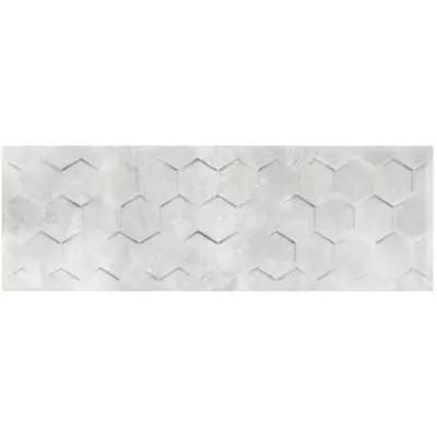 Valore Next Grey Hexagon dekor falburkoló 25x75 cm