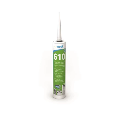 WEDI 610 ragasztó- és tömítőanyag, 310 ml/tubus