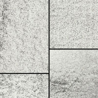 Semmelrock Umbriano kombi gránitszürke-fehér (40x20, 40x40, 60x40)x6cm