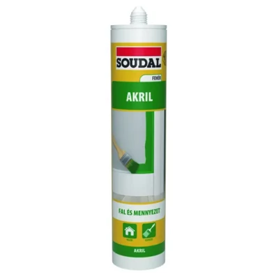 SOUDAL Akryl  280 ml fehér 